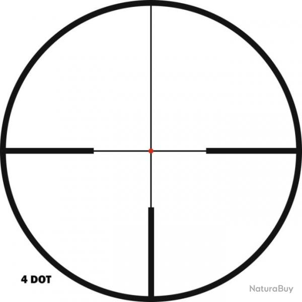 Lunette de tir Kahles Helia - 2.4-12x56 / 4 DOT / Colliers