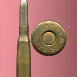 8 mm Lebel Mle 1886 M - Valence 1905 - fente au collet