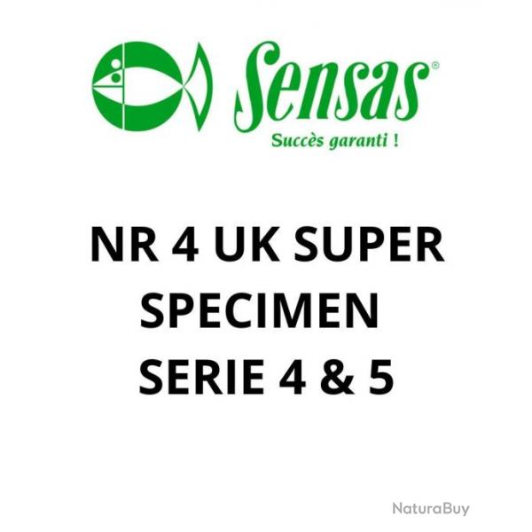 SENSAS SAV UK SUPER SPECIMEN SERIE 4 & 5 BRIN NR 4 SENSAS