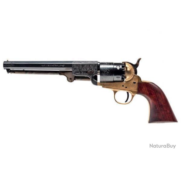 Revolver Pietta Colt 1851 Navy Reb Nord Navy Laiton Grav Edition Limite - Braderie Automne