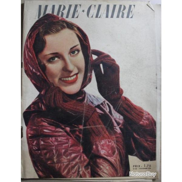 Revue Marie Claire de Novembre 1939 No 140