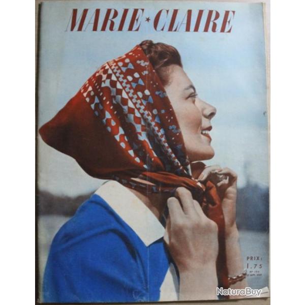 Revue Marie Claire de Septembre1939 No 134