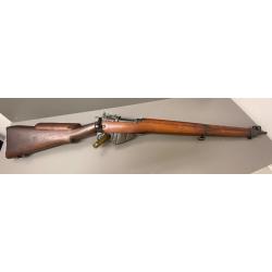 Très belle carabine LEE ENFIELD N°4 Mk I calibre 303 SPORTING avec hausse réglable et canon 2 rayure