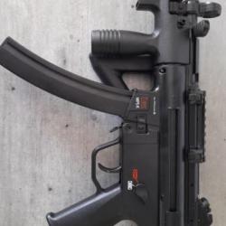 Pistolet mitrailleur 4.5 mm billes d'acier HK MP5 K-PDW CO2 UMAREX Semi-automatique effet blowback