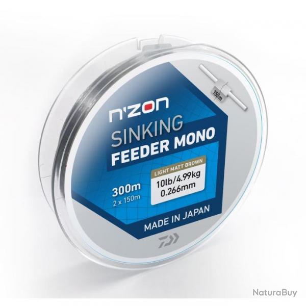 Nylon Feeder Daiwa N'Zon Sinking 300M 23/100-3,9KG