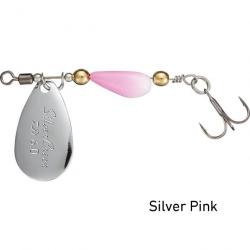 Cuiller Daiwa Silvercreek Spinner 6G x1 SILVER PINK