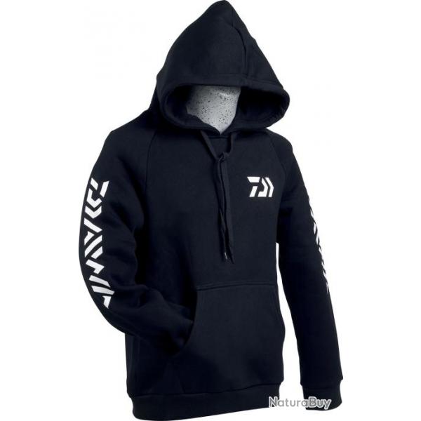 Sweat A Capuche Noir Daiwa M