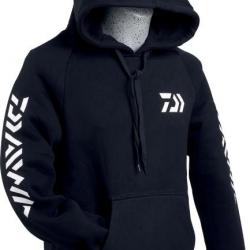 Sweat A Capuche Noir Daiwa