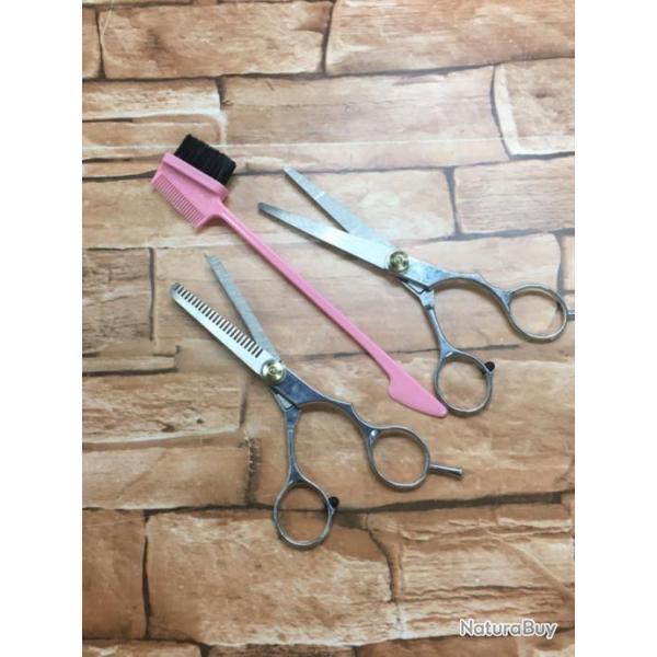 Lot de ciseaux pour coiffeur /barbier