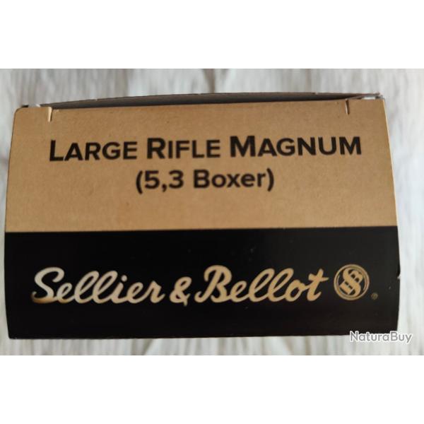 Amorces large rifle magnum Sellier Bellot vendues par 100