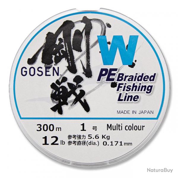 Gosen W Multicolore 300m 12lb 300m