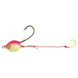 Tete Plombée Daiwa Samuraï Tenya Jig Head 21G GLOW PINK