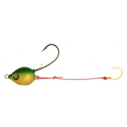 Tete Plombée Daiwa Samuraï Tenya Jig Head 21G GREEN GOLD