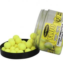 Bouillette Flottante Fun Fishing Fluo Pop Ups -12mm - 40gr Pineapple