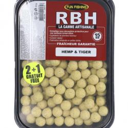 Bouillettes Fun Fishing RBH 15mm - 800gr Hemp & Tiger