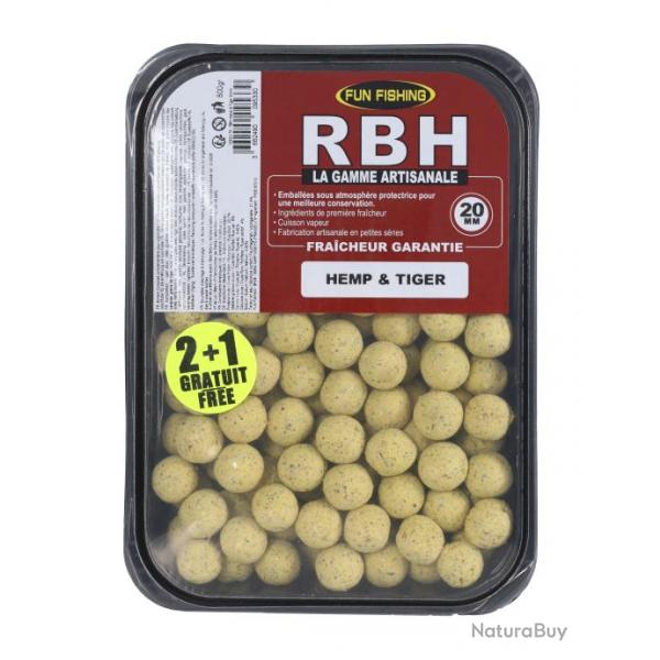 Bouillettes Fun Fishing RBH 20mm - 800gr Hemp & Tiger