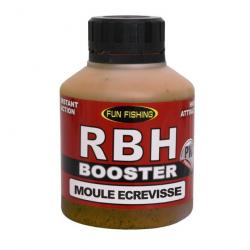 Additif Liquide Fun Fishing RBH Booster 250ml Moule Ecrevisse