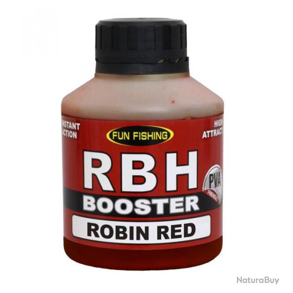 Additif Liquide Fun Fishing RBH Booster 250ml Robin Red