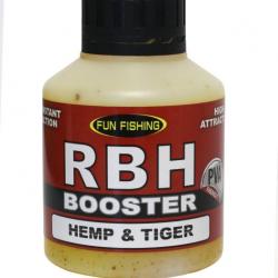 Additif Liquide Fun Fishing RBH Booster 250ml Hemp & Tiger