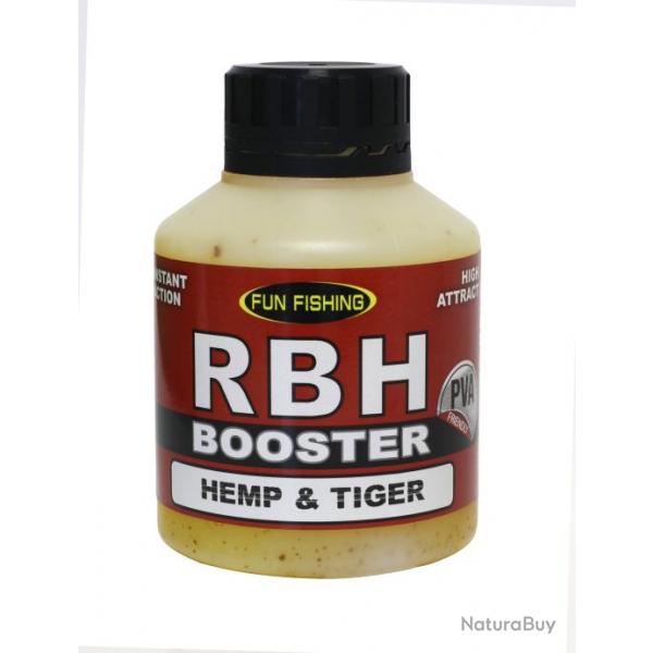 Additif Liquide Fun Fishing RBH Booster 250ml Hemp & Tiger