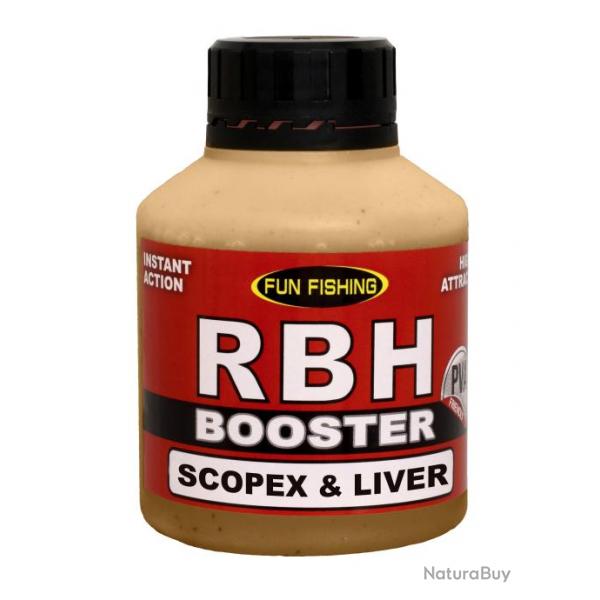 Additif Liquide Fun Fishing RBH Booster 250ml Scopex & Liver