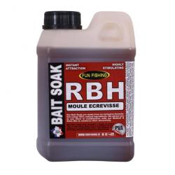 Additif Liquide Fun Fishing RBH Bait Soak System 1L Moule Ecrevisse