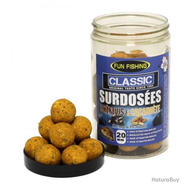 Bouillette Surdoses Fun Fishing Classic - 20mm - 240gr Chenevis Cacahuete