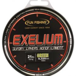 Nylon Fun Fishing Exelium Green 1000M 25/100-6,1KG