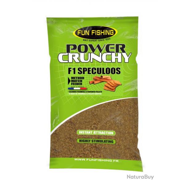 Amorce Fun Fishing Power Crunchy - 2kg F1 Speculoos