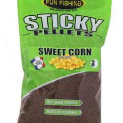 Pellet Fun Fishing Sticky Pellet - 2mm - 700gr Sweet Corn