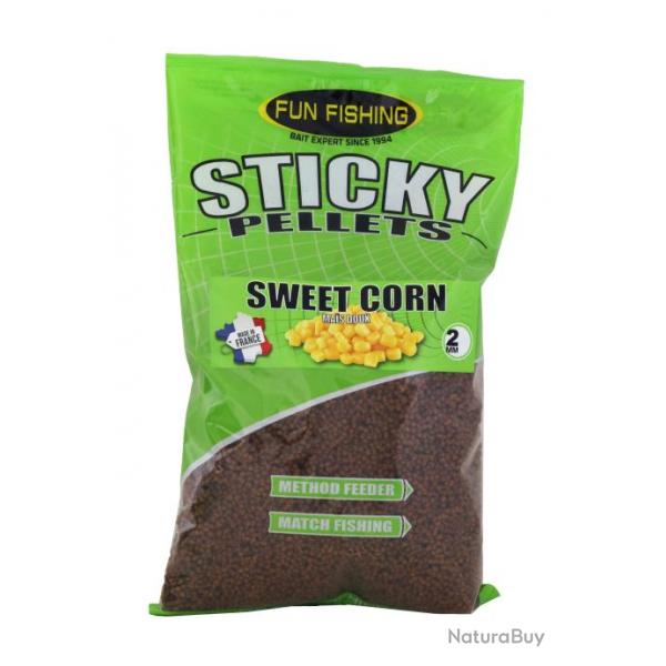 Pellet Fun Fishing Sticky Pellet - 2mm - 700gr Sweet Corn