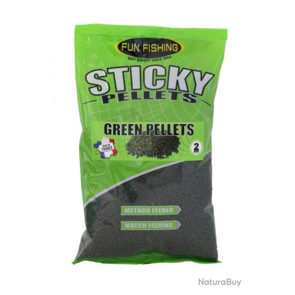 Pellet Fun Fishing Sticky Pellet - 2mm - 700gr Green Pellet