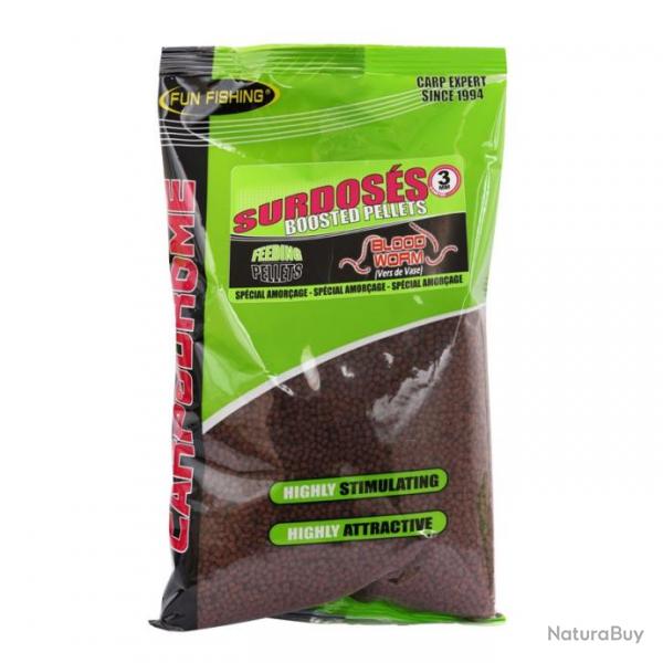 Pellet Surdoses Fun Fishing 3mm - 700gr Bloodworm