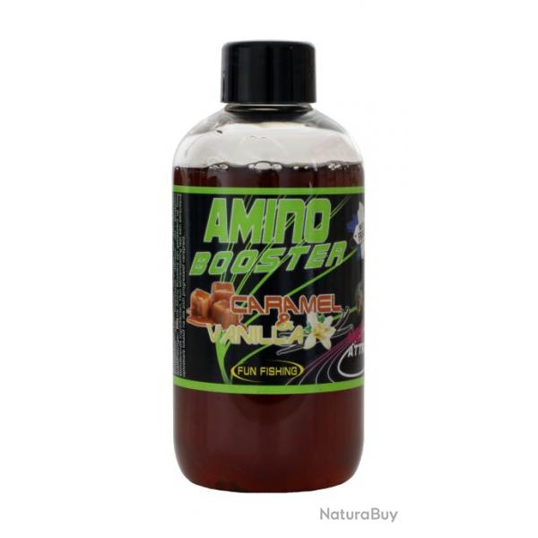 Additif Liquide Fun Fishing Amino Booster 185ml Caramel & Vanilla