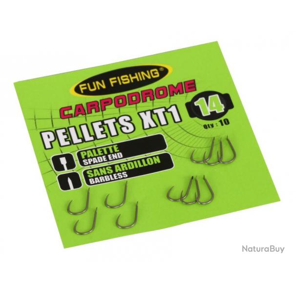 Hamecon Fun Fishing Pellet Xt1 Palette Sans Ardillon x10 N8