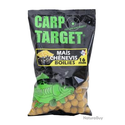 Bouillettes Carp Fishing Carp Target - 16mm, 1kg, Saveur Crabe, Pour Carpe Et Amour Blanc