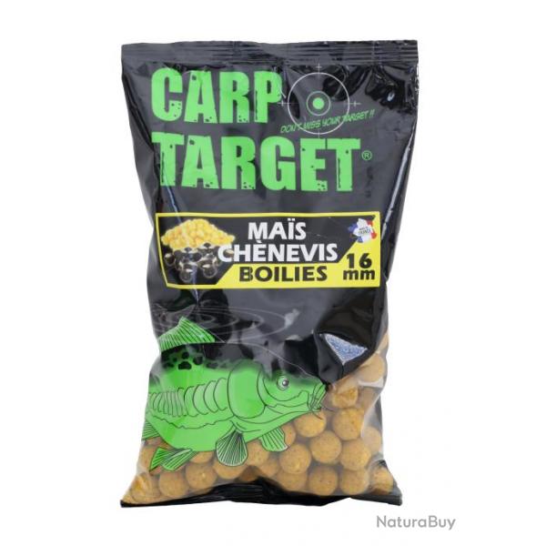 Bouillette Carp Target 16mm - 800gr Mais Chenevis