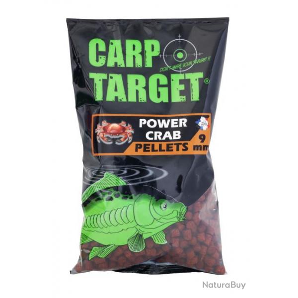 Pellet d'Amorcage Carp Target - 9mm - 700g Power Crab