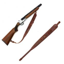 Tourbon Sangle Pour Fusil De Chasse En Cuir/PU Calibre .30-30. 308 .30-06 -