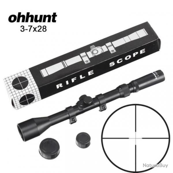 Ohhunt Lunette De Vise 3-7x28 -