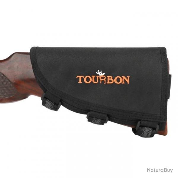 Tourbon Support De Joue En Noprene avec 3 Coussinets Rglable -