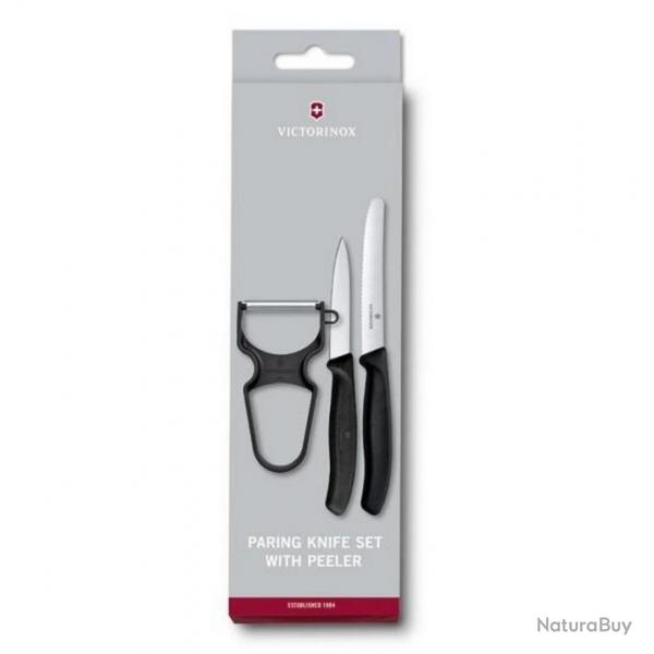 Set 3 Pices "SwissClassic", Couleur noir [Victorinox]