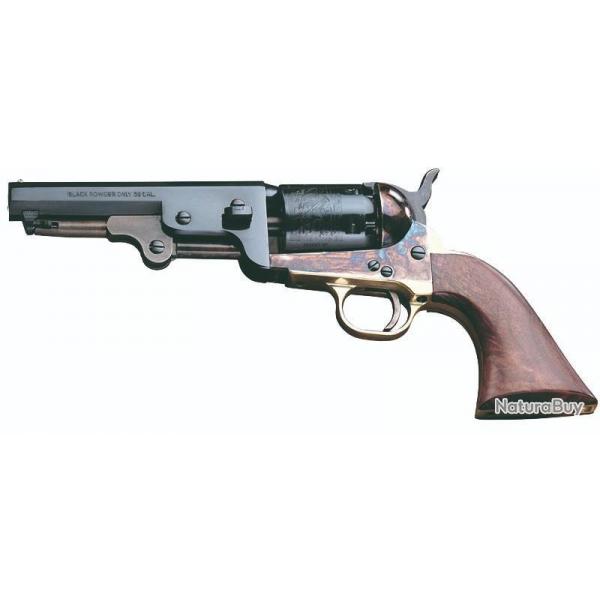 REVOLVER POUDRE NOIR PIETTA 1851 NAVY YANK ACIER SHERIFF CAL 36 - Braderie Automne