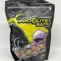 Bouillettes pro elite baits garlic 20mm 800gr