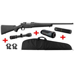 Pack grande chasse Mossberg Patriot Cal.30-06 + Vision thermique Pixfra + Modérateur de son + Lunett