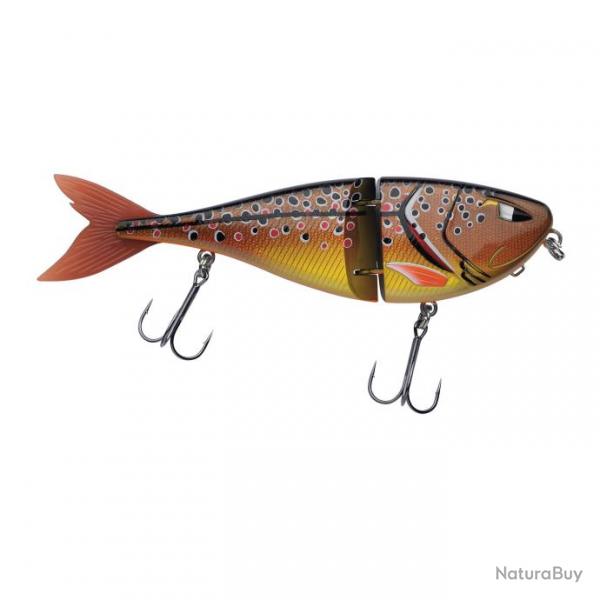 Leurre Zilla Jointed Glider - BERKLEY Brown Trout - 13.5cm