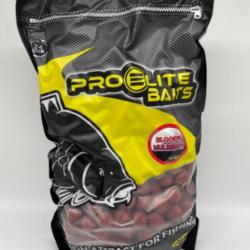 Bouillettes pro elites baits bloody mulberry 24mm 2,5kg