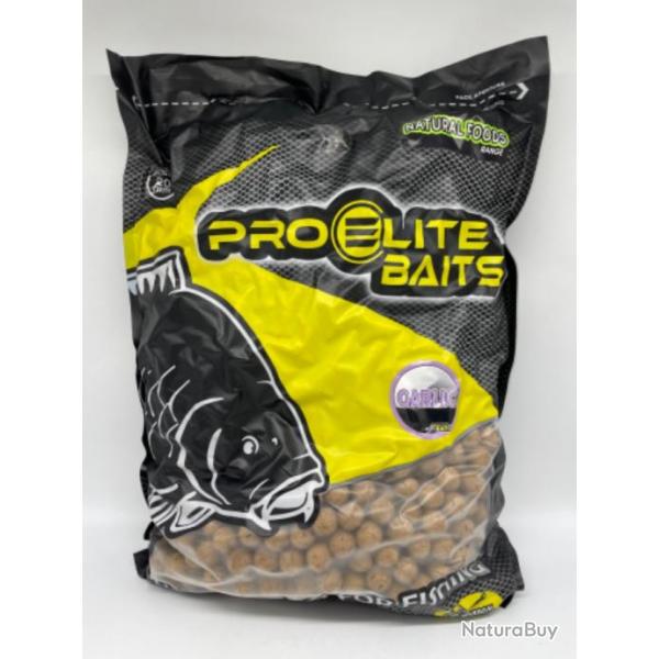 Bouillettes pro elites baits garlic 20mm 8kg