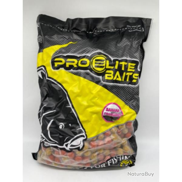 Bouillettes pro elites baits banana-strawberry  20mm 8kg