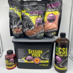 Session pack carpe pro élite bait banana-strawberry